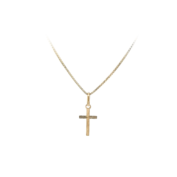 Gold Cross Pendant