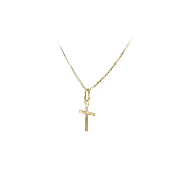 Gold Cross Pendant