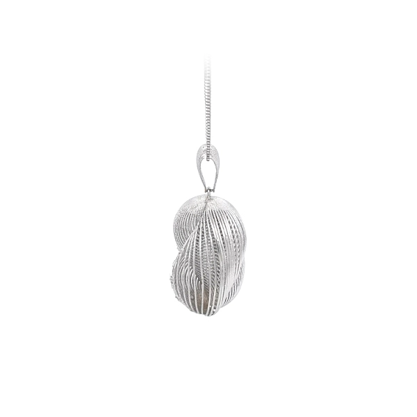 Ladies Pendant made of White Gold