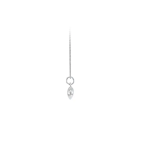 Pendant Heart of White Gold