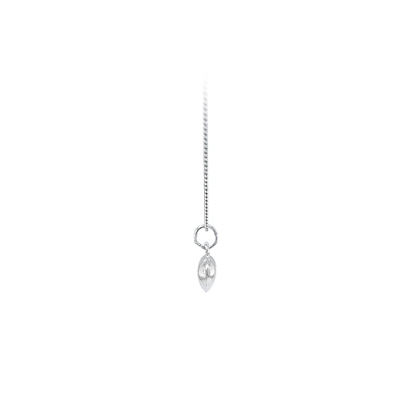 Pendant Heart of White Gold