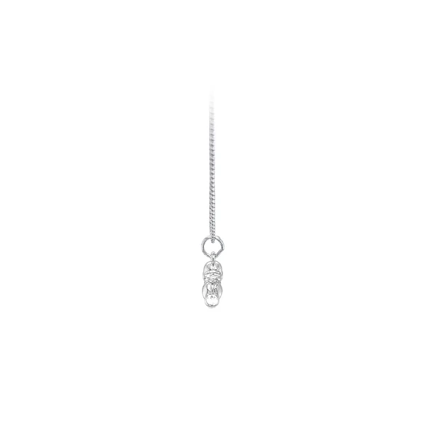 Pendant Dog from White Gold