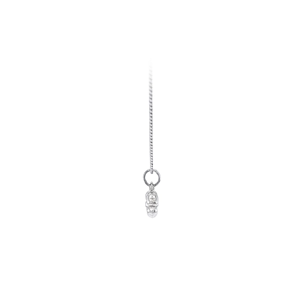Pendant Quatrefoil from White Gold