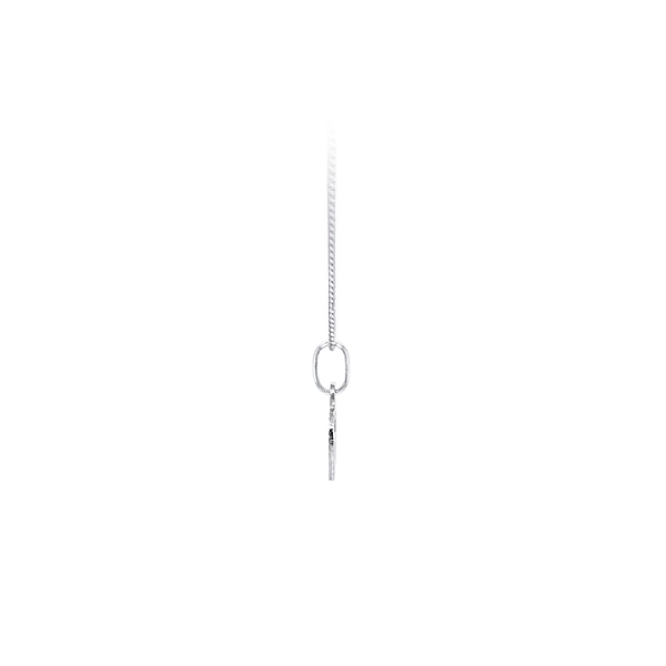 Pendant Heart of White Gold
