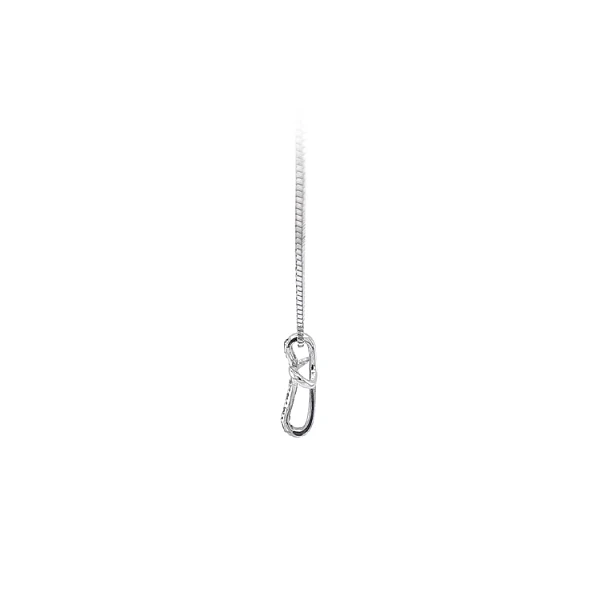 Pendant Cross with White Gold Zircons