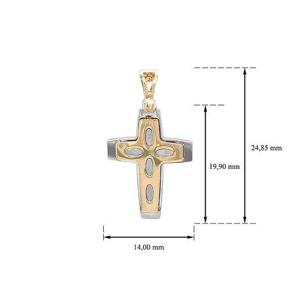 Golden Cross of Combined Gold