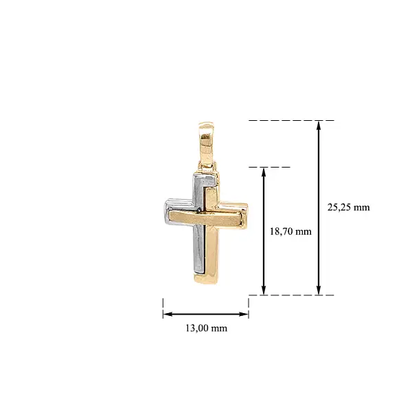 Golden Cross of Combined Gold