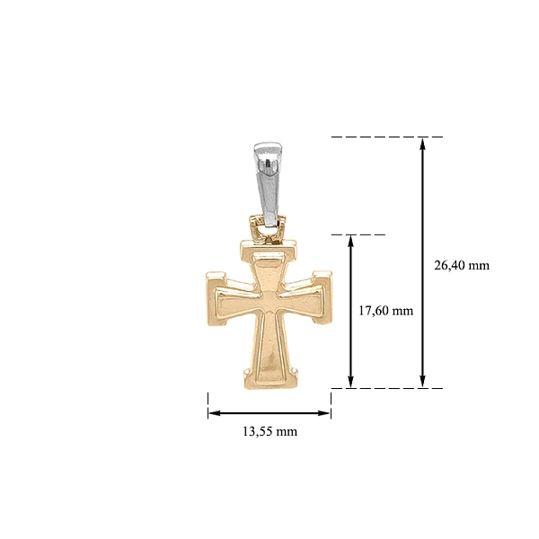 Golden Cross of Combined Gold