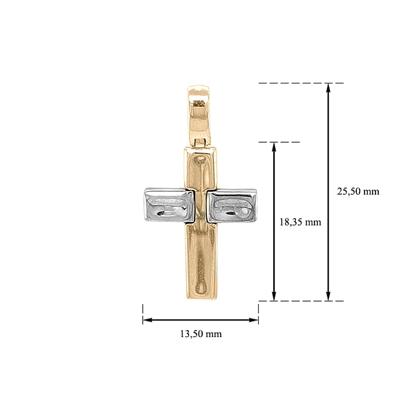 Gold Pendant made of Combined Gold