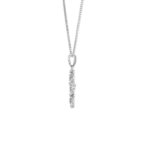 Golden Cross with Zircons