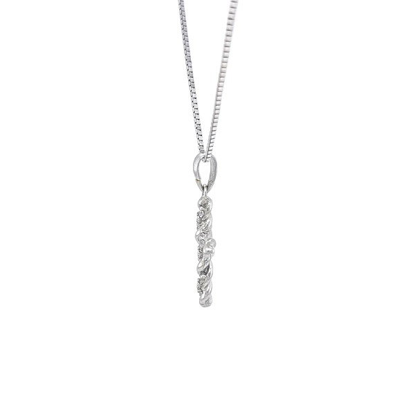 Golden Cross with Zircons