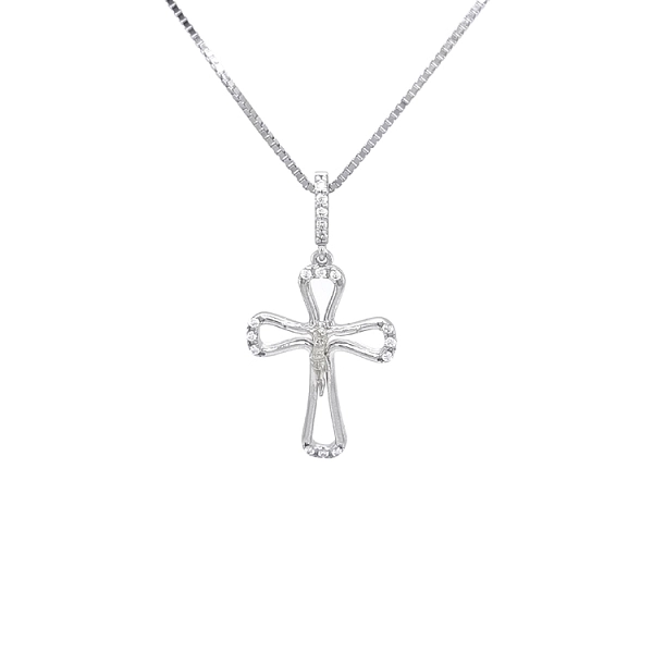 Gold Pendant with Jesus Christ