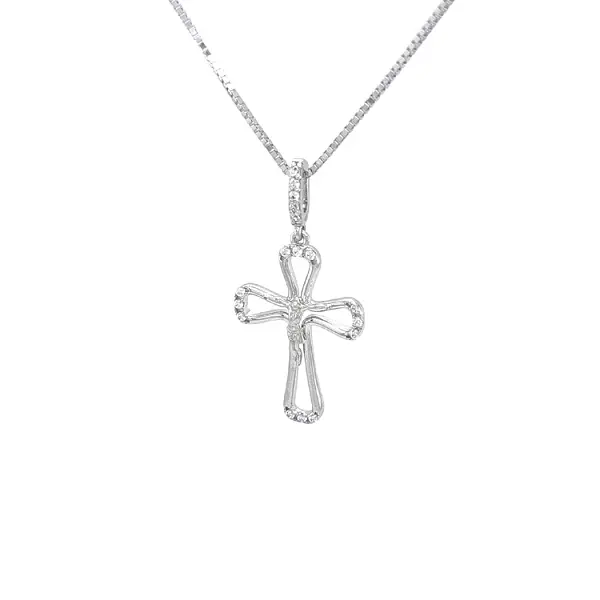 Gold Pendant with Jesus Christ