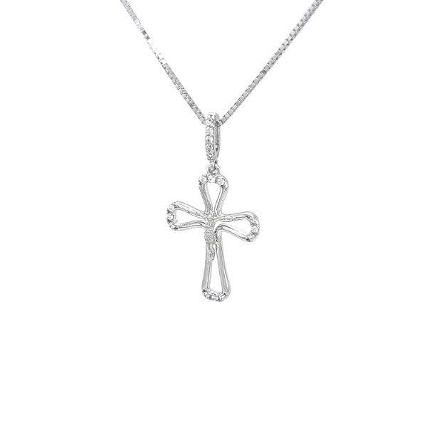 Gold Pendant with Jesus Christ