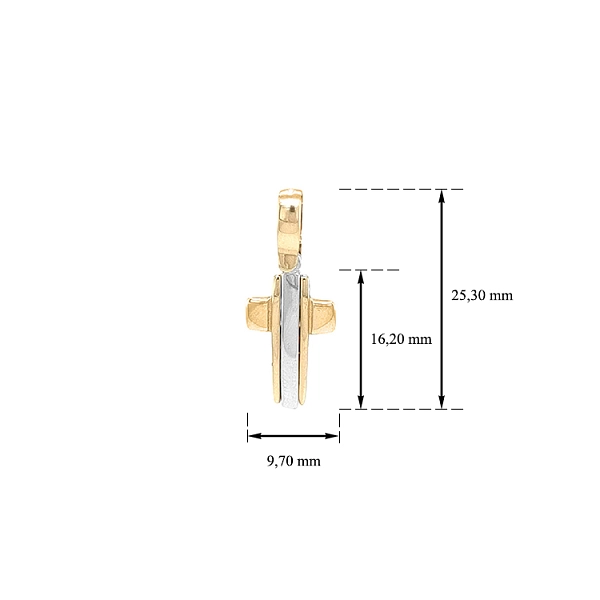 Golden Cross of Combined Gold