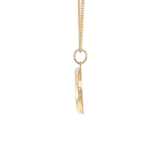 Gold Pendant Butterfly