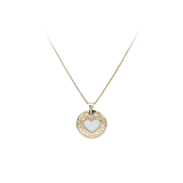 Gold Pendant Heart