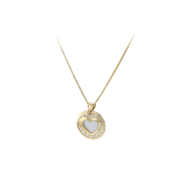 Gold Pendant Heart