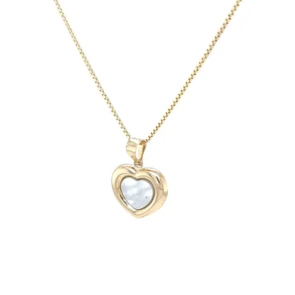 Gold Pendant Heart
