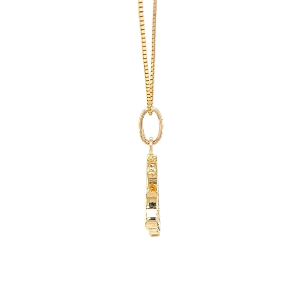 Gold Pendant Anchor