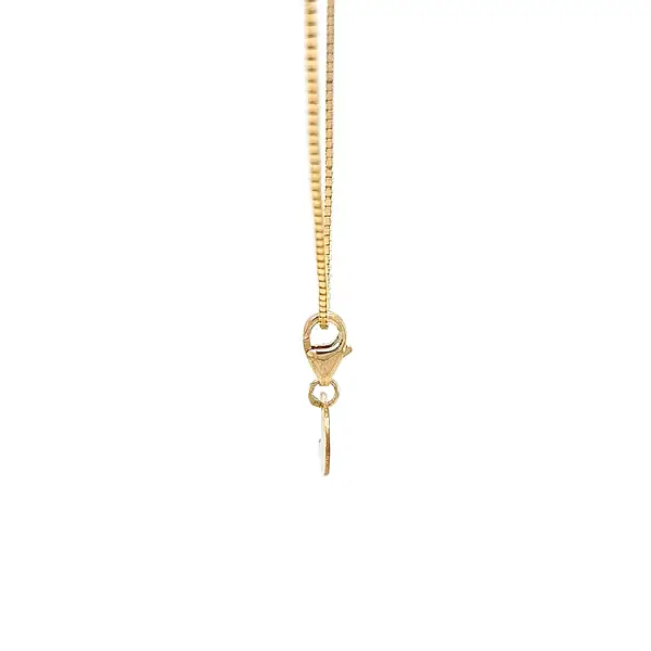 Gold Pendant for Bracelet Crescent