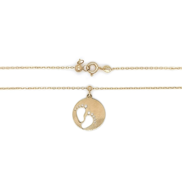 Gold Baby Legs Necklace