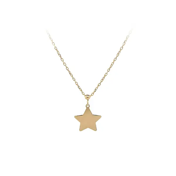 Gold Star Necklace
