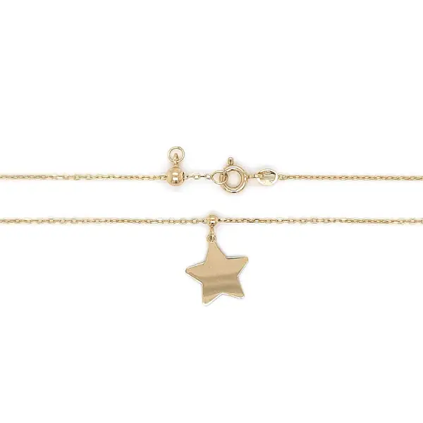 Gold Star Necklace