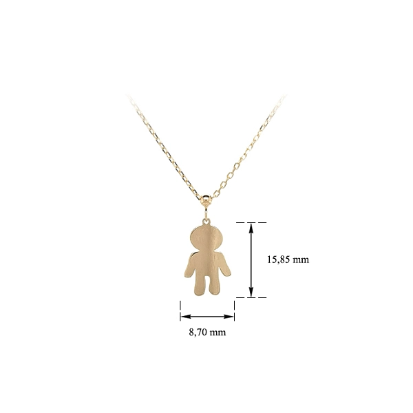 Golden Boy Necklace