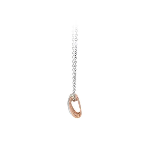 Ladies Necklace made of Combination Gold