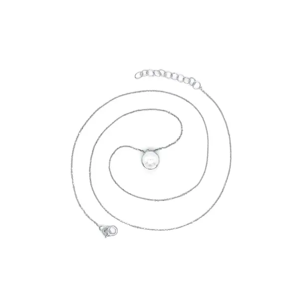 Necklace with White Pearl
