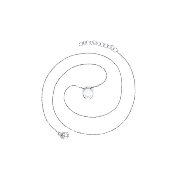 Necklace with White Pearl