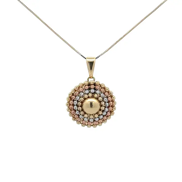 Exclusive Combination Gold Pendant