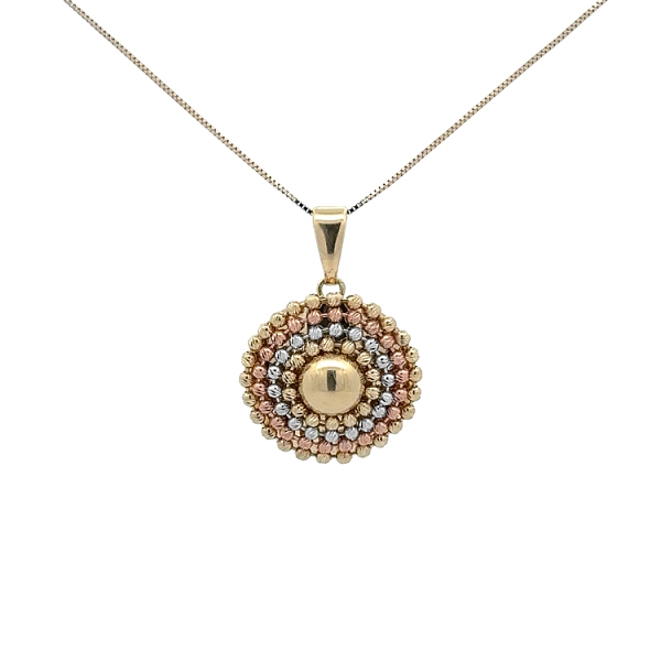 Exclusive Combination Gold Pendant