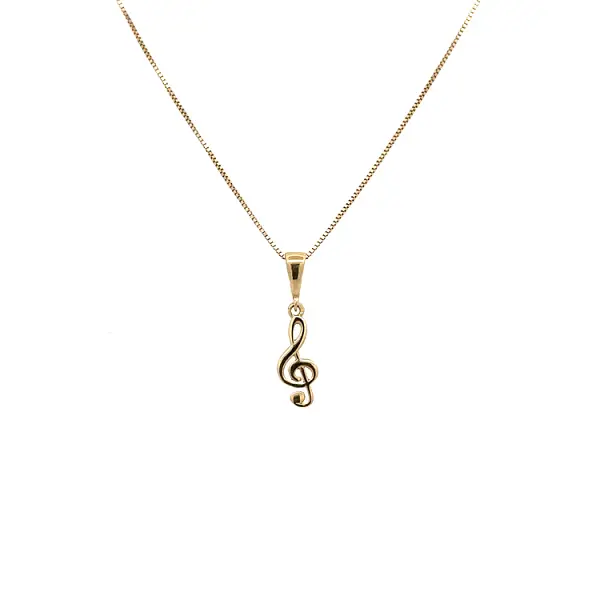 Gold Pendant Note