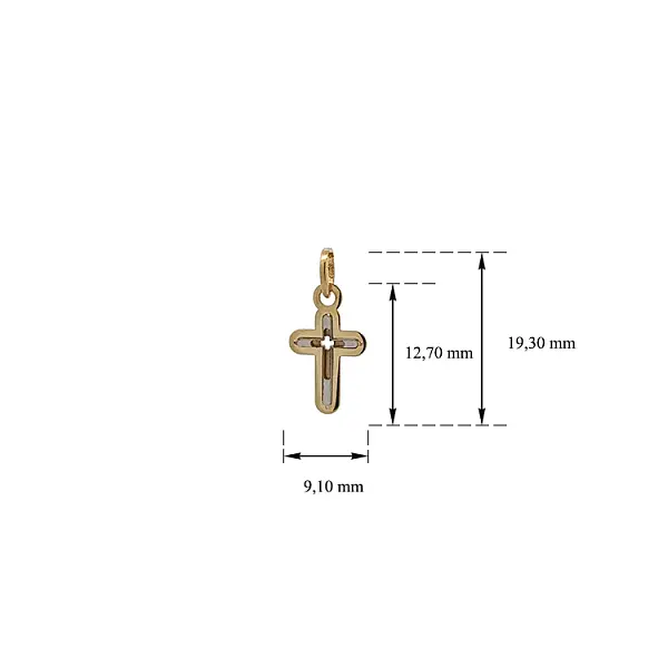 Golden Cross of Combined Gold
