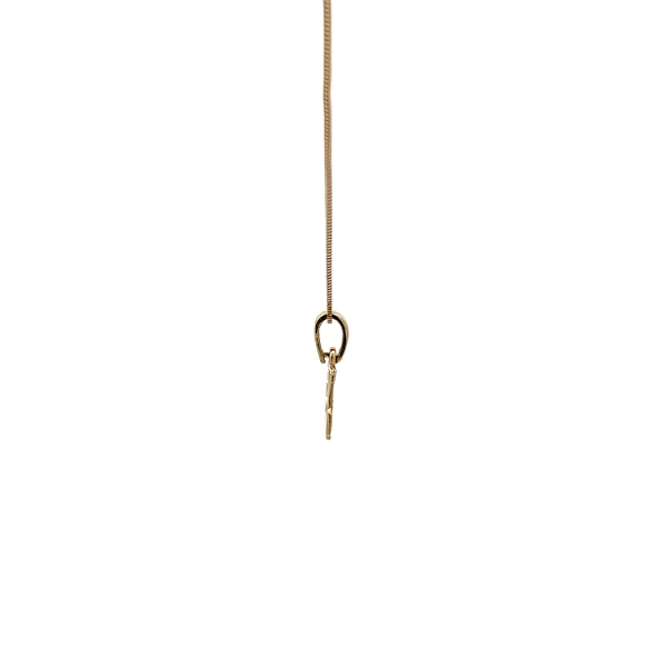 Exclusive Gold Pendant in the Shape of a Train