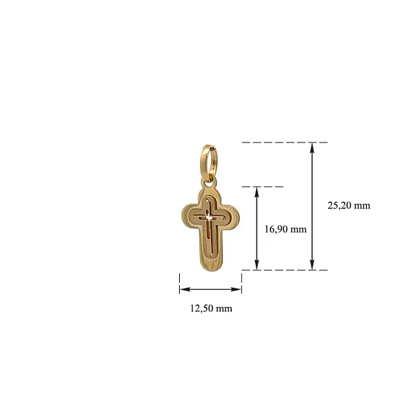 Gold Cross Pendant