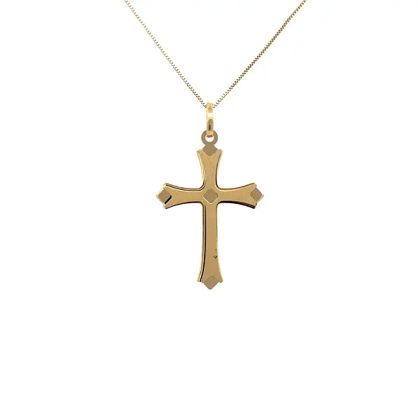 Gold Cross Pendant