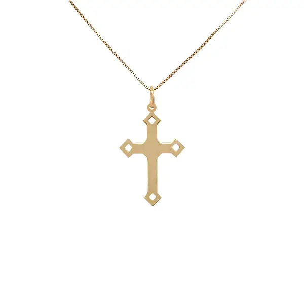 Gold Cross Pendant