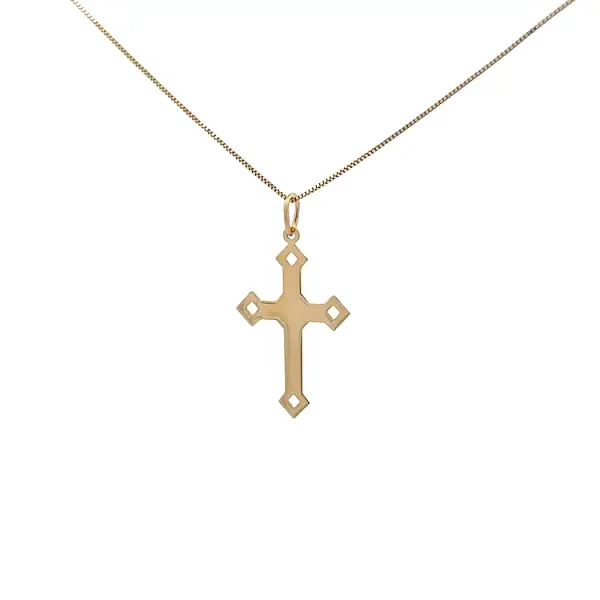 Gold Cross Pendant