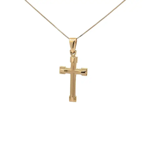 Gold Cross Pendant