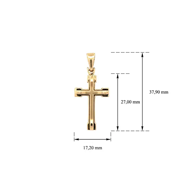 Gold Cross Pendant