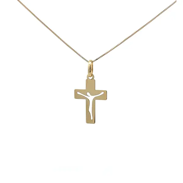 Gold Cross Pendant