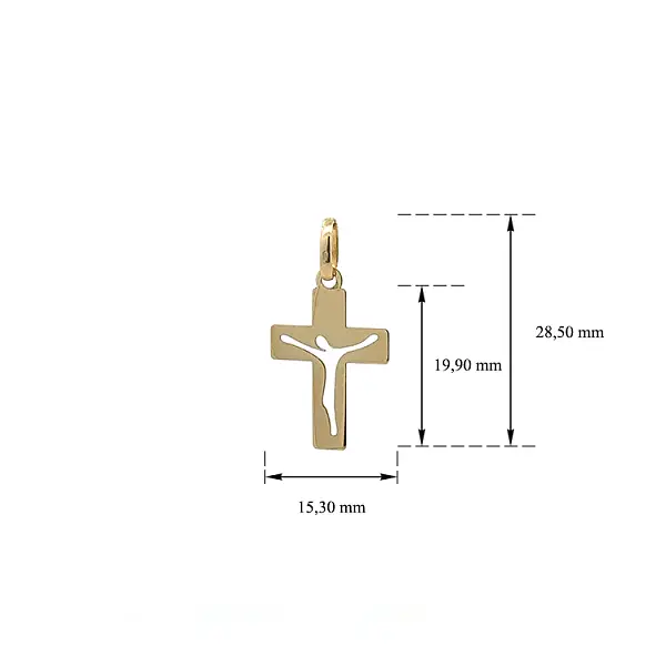 Gold Cross Pendant