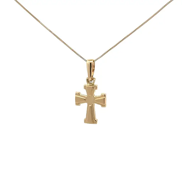 Gold Cross Pendant