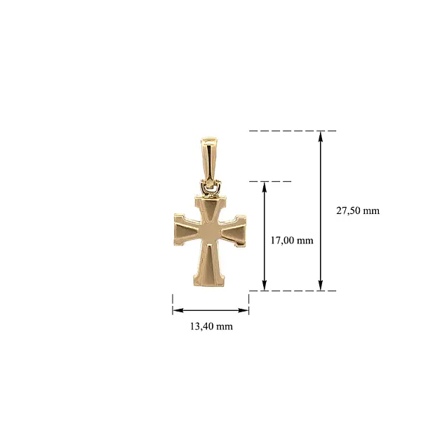 Gold Cross Pendant