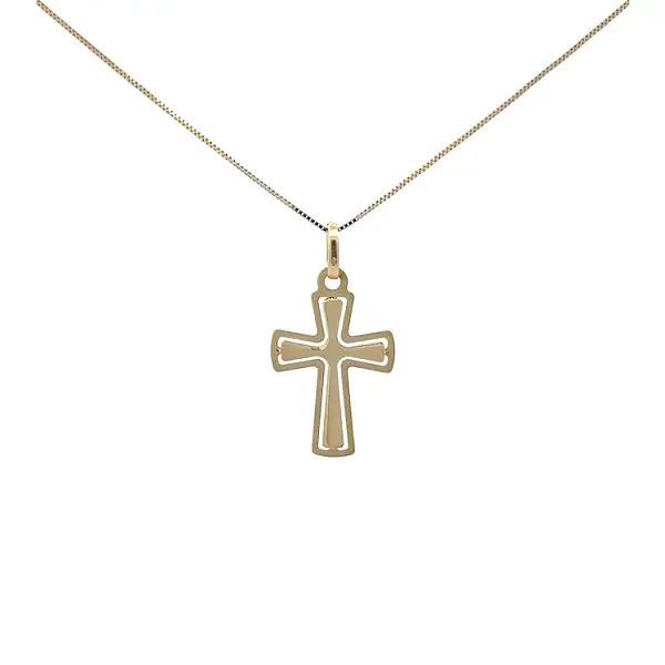 Gold Cross Pendant