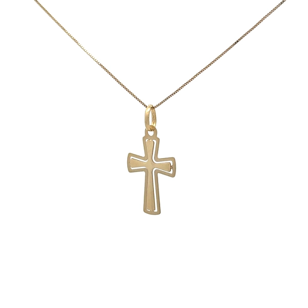Gold Cross Pendant