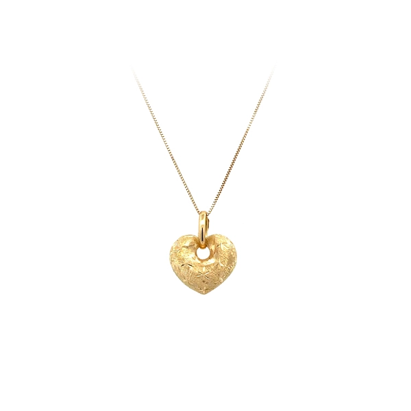 Gold Pendant Heart